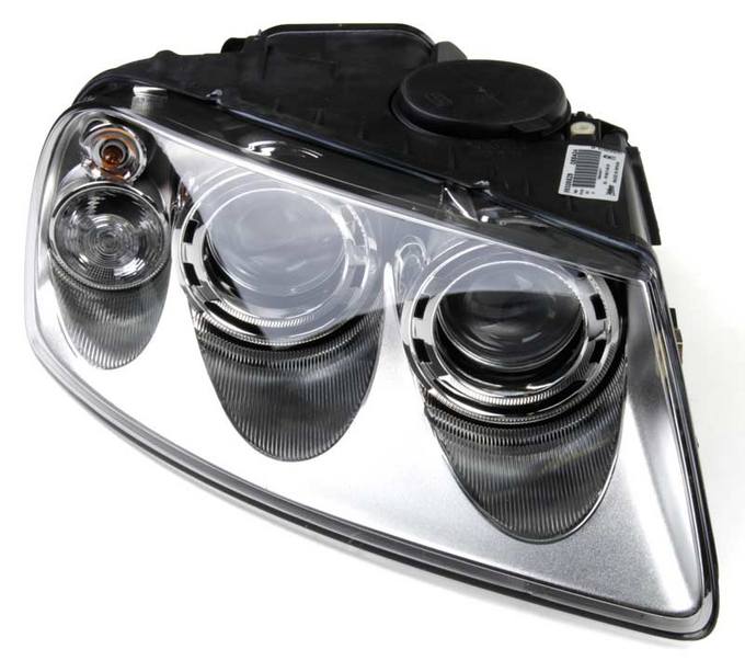 VW Headlight Assembly - Passenger Side (Xenon) 7L6941018BL - Valeo 88404